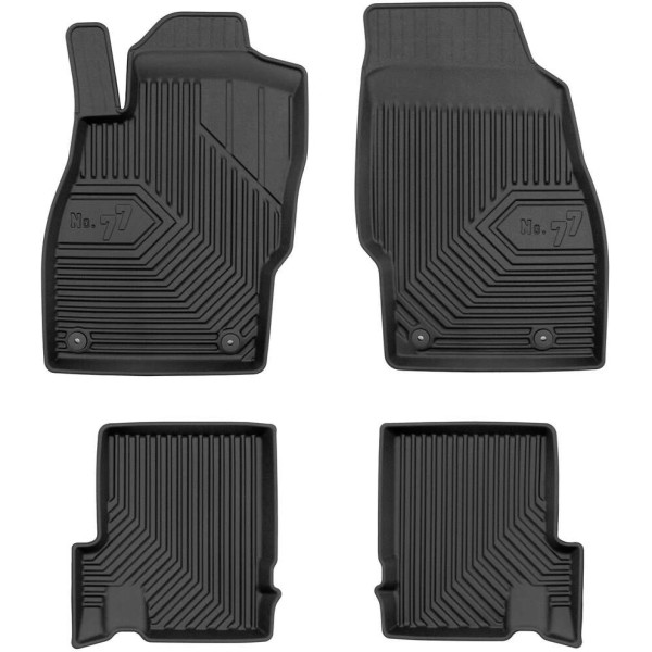 Rubber mats No.77 Opel Adam Hatchback 2012-2019