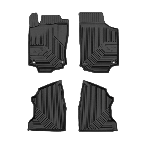 Rubber mats No.77 Opel Combo C 2001-2011