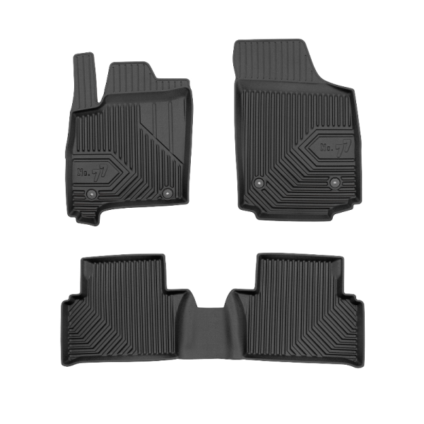 Rubber mats No.77 Opel Meriva A 2003-2010