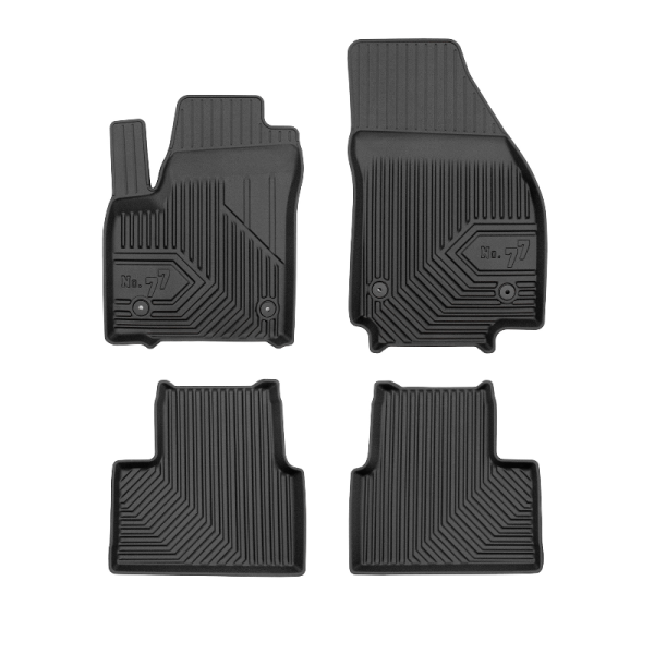 Rubber mats No.77 Opel Meriva B 2010-2017