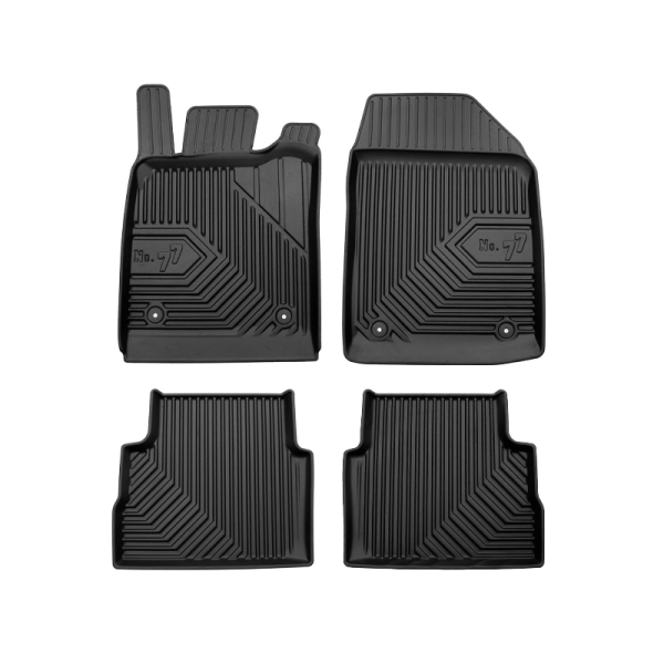 Rubber mats No.77 Opel Vectra C 2002-2009 (Sedan)