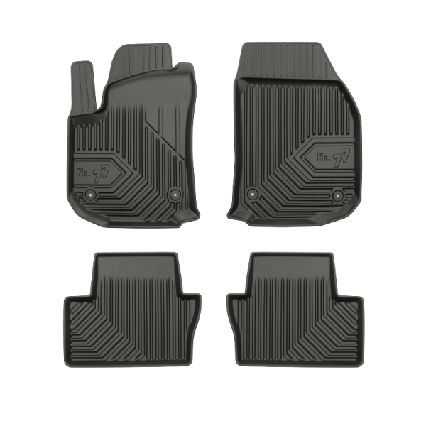 Rubber mats No.77 Opel Zafira B 2005-2014