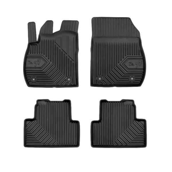 Rubber mats No.77 Opel Zafira C 2011-2019 (Wagon)