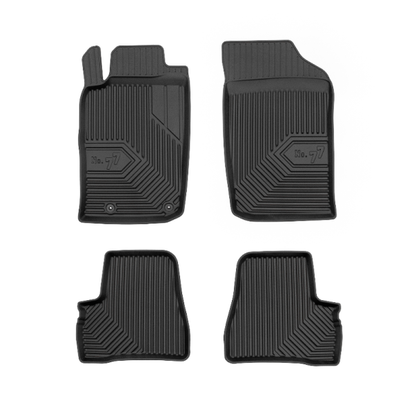 Rubber mats No.77 Peugeot 206 1998-2012 (Wagon, Hatchback)