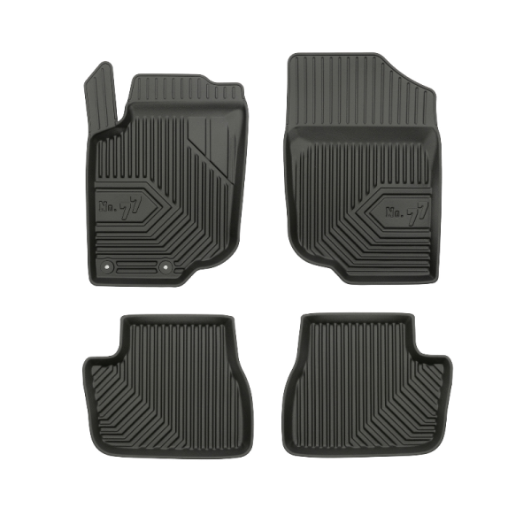 Rubber mats No.77 Peugeot 207 2006-2015