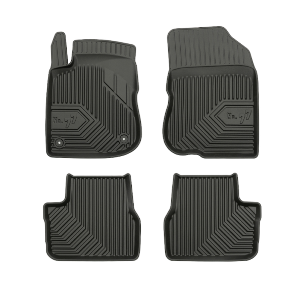 Rubber mats No.77 Peugeot 208 I 2012-2019