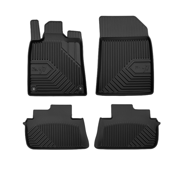 Rubber mats No.77 Peugeot 407 2004-2010