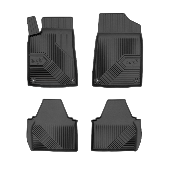 Rubber mats No.77 Peugeot 607 1999-2010