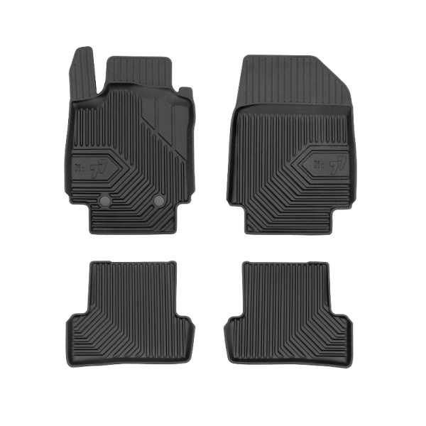 Rubber mats No.77 Renault Clio III 2005-2014