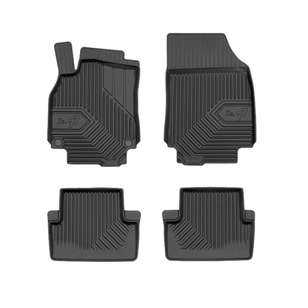 Rubber mats No.77 Renault Fluence 2009-2016