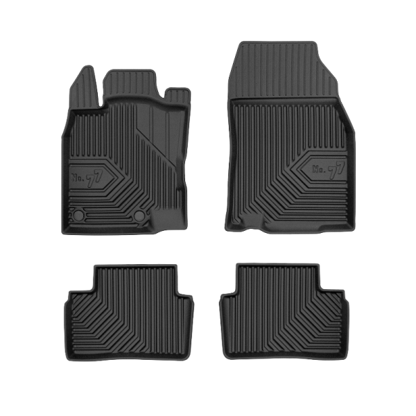 Rubber mats No.77 Renault Kadjar from 2015