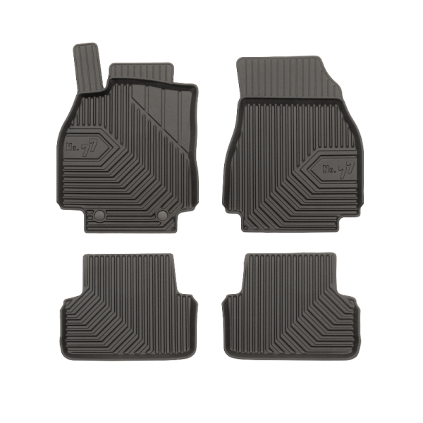 Rubber mats No.77 Renault Megane II 2002-2009