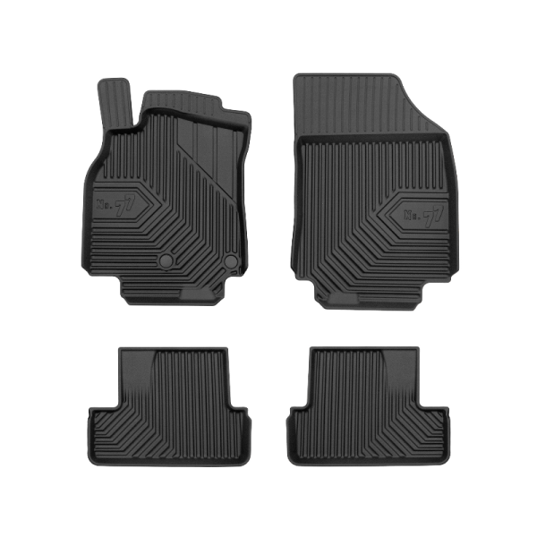 Rubber mats No.77 Renault Megane III 2008-2016 (Sport Coupe)