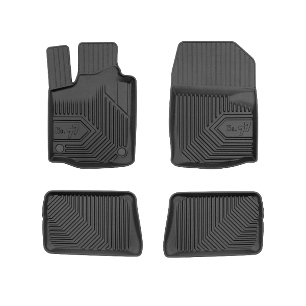 Rubber mats No.77 Renault Twingo II 2007-2014