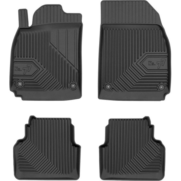 Rubber mats No.77 Saab 9-3 II 2002-2011