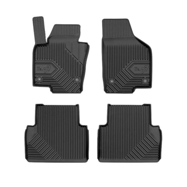 Rubber mats No.77 Volkswagen Sharan II from 2010 (5 places)