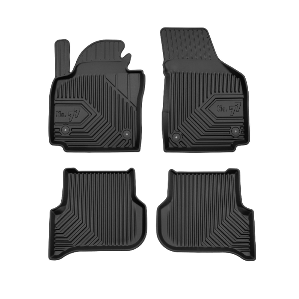 Rubber mats No.77 Seat Altea 2004-2015