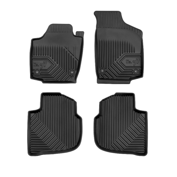 Rubber mats No.77 Skoda Rapid 2012-2019