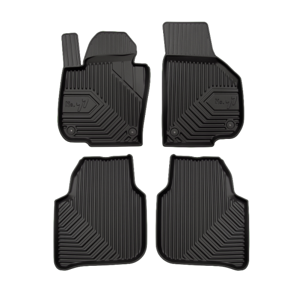 Rubber mats No.77 Skoda Superb II 2008-2015