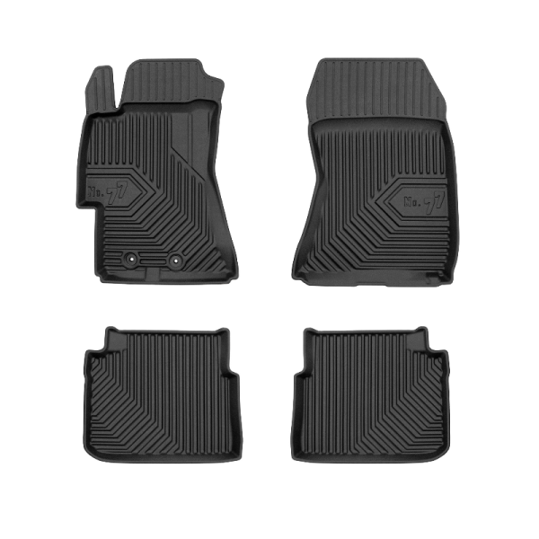 Rubber mats No.77 Subaru Impreza III 2007-2011