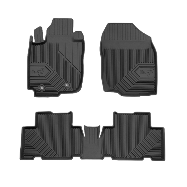 Rubber mats No.77 Toyota RAV4 III 2006-2012