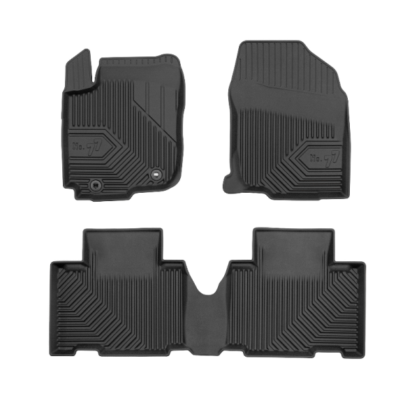 Rubber mats No.77 Toyota RAV4 IV 2012-2018