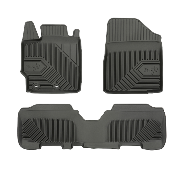 Rubber mats No.77 Toyota Yaris II 2005-2011