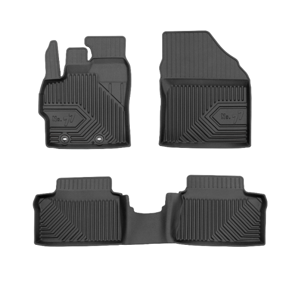 Rubber mats No.77 Toyota Yaris IV from 2020 (Including Hybrid)