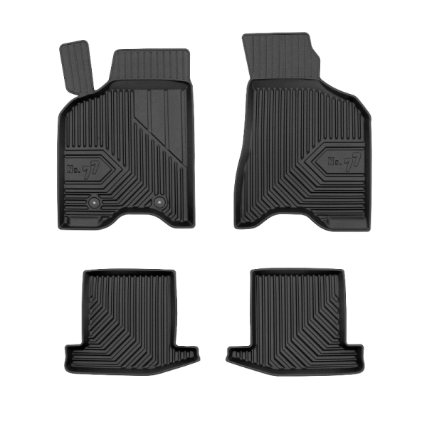 Rubber mats No.77 Volkswagen Lupo 1998-2005