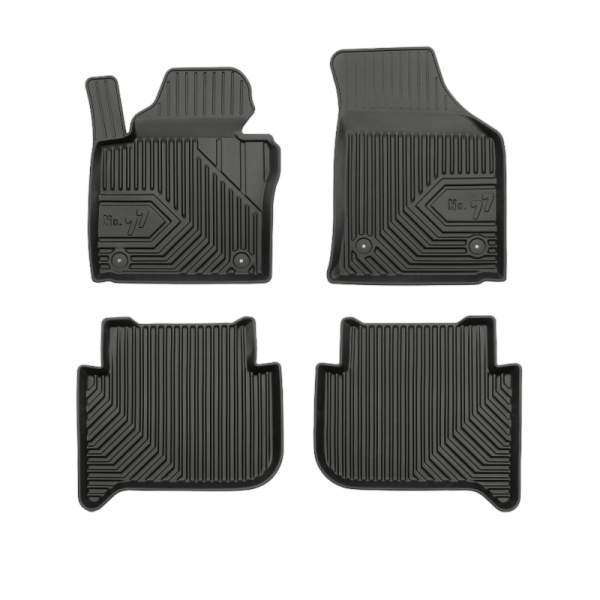 Rubber mats No.77 Volkswagen Touran I 2003-2015