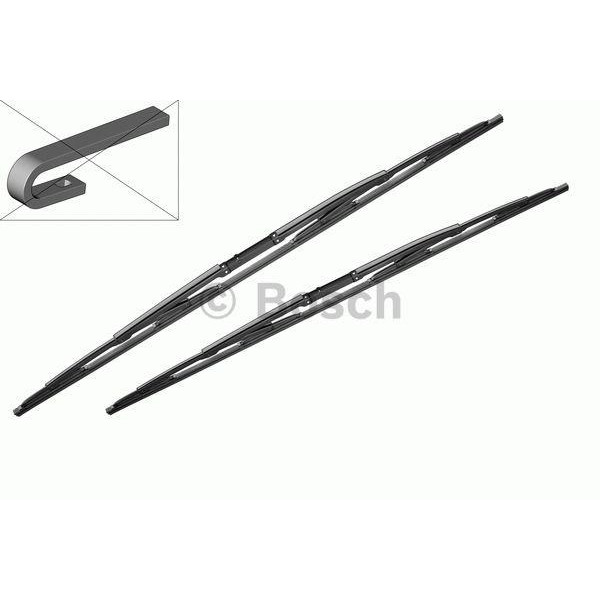 Wiper set Bosch Twin 539, 650/550 mm