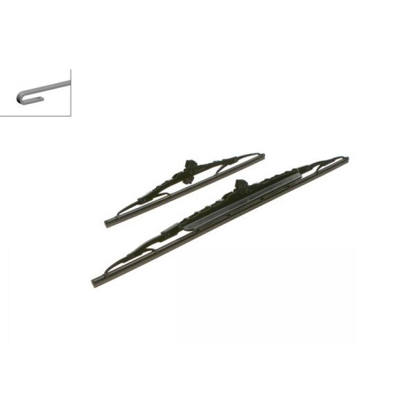 Wiper set Bosch Twin Spoiler 578S, 575/360 mm