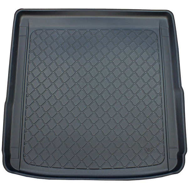 Rubber trunk mat Audi A4 B9 Station Wagon from 2015 (for models with and without rails)