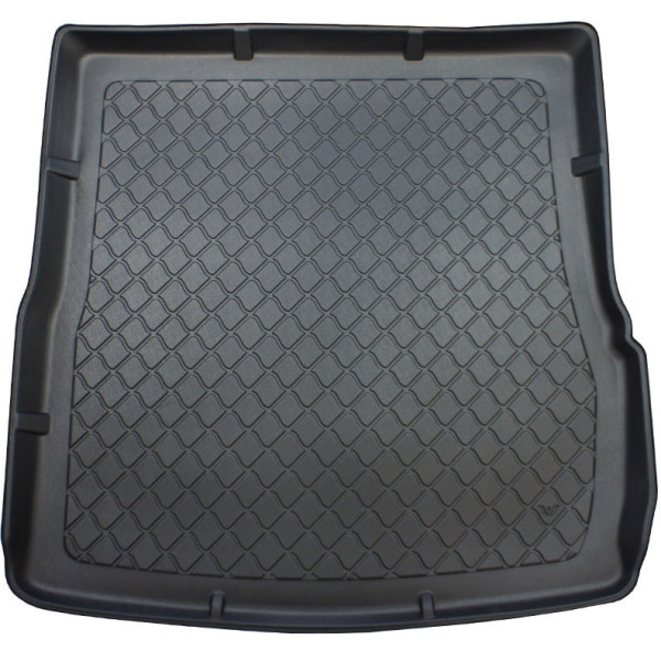 Rubber trunk mat Audi A6 C6 Allroad Quattro 2005-2011 (only for models with cargo securing rails)