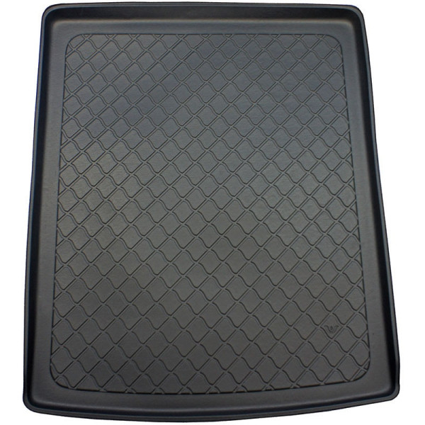 Rubber trunk mat Audi A6 C6 Station Wagon 2005-2011 (only for models with cargo securing rails)
