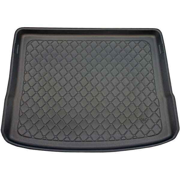 Rubber trunk mat BMW 2 (F45) Active Tourer 2014-2020 (rear seats do not slide back and forth)