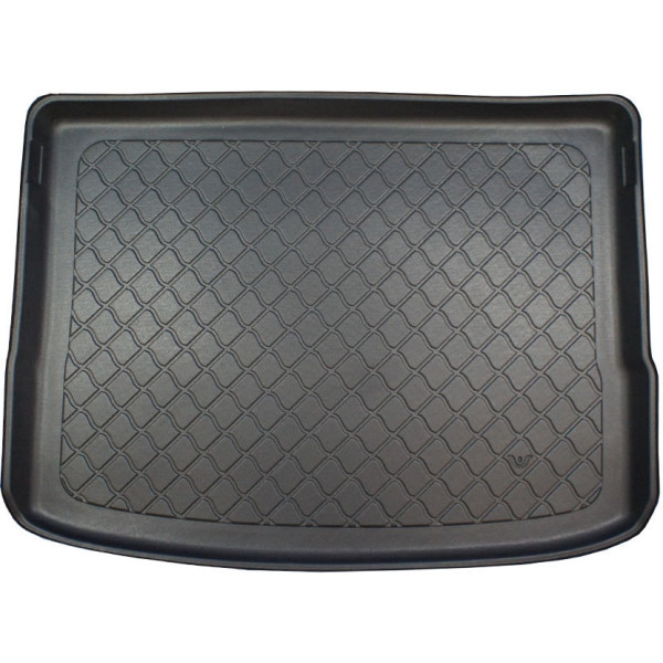 Rubber trunk mat BMW 2 (U06) Active Tourer from 2021 (rear seats slide back and forth)