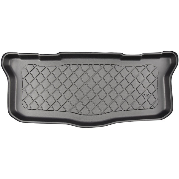 Rubber trunk mat Toyota Aygo Hatchback from 2014