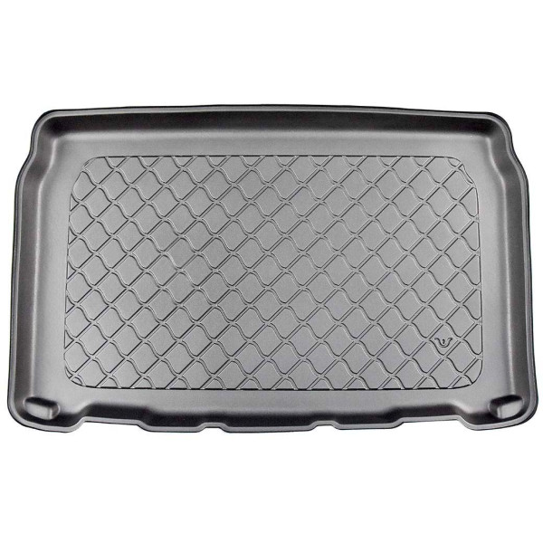 Rubber trunk mat Citroen DS3 Crossback from 2019 (without subwoofer)