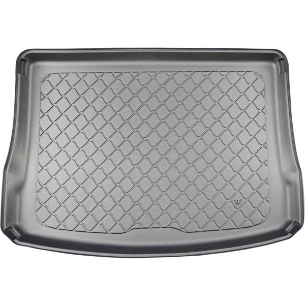 Rubber trunk mat Volkswagen ID.3 (electric) from 2019 (upper part)