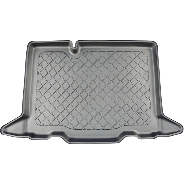 Rubber trunk mat Dacia Sandero Hatchback from 2021 (bottom part)