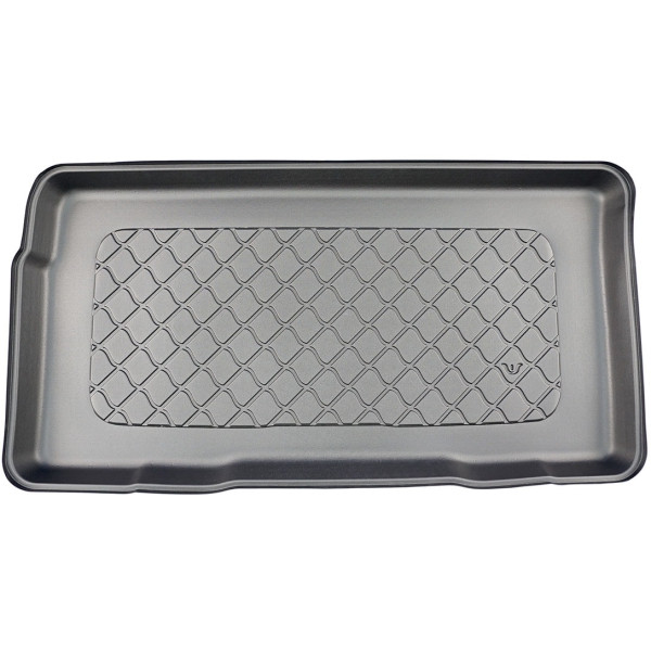 Rubber trunk mat Fiat 500 (electric) from 2020