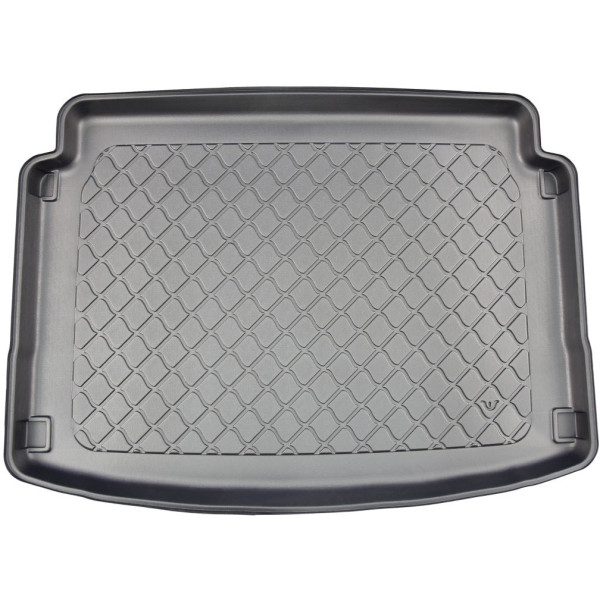 Rubber trunk mat Hyundai Bayon from 2021 (bottom part)