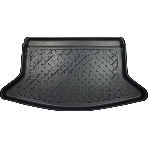 Rubber trunk mat Hyundai i30 Hatchback from 2017 (one-level boot)