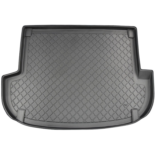 Rubber trunk mat Hyundai Santa Fe 2006-2012 (5 places)