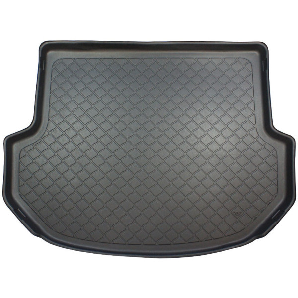 Rubber trunk mat Hyundai Santa Fe 2012-2018 (5 places)