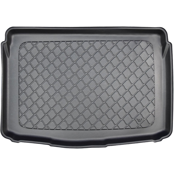 Rubber trunk mat Kia Stonic from 2017 (bottom part / not for Mild Hybrid)