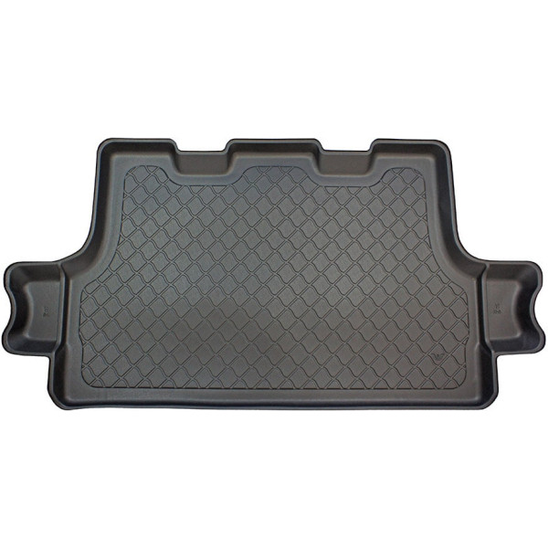 Rubber trunk mat Land Rover Discovery 1989-1998 (5/7 places / 3rd row lowered)