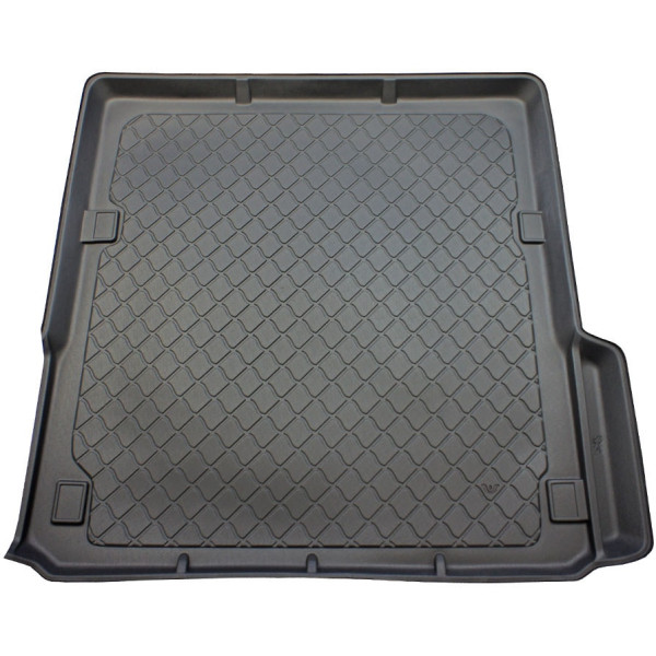 Rubber trunk mat Mercedes E-class W211 T-Model (Combi) 2003-2009 (with navigation (without left niche))