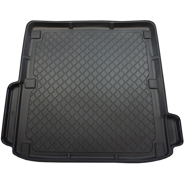 Rubber trunk mat Mercedes E-class W212 T-Model (Combi) 2009-2016 (cut off the right and left parts of the niches)